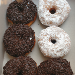 donat mases dan coklat